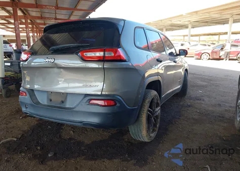 2016 Jeep Cherokee Sport из США, поврежденный, VIN 1C4PJLAB7GW273585